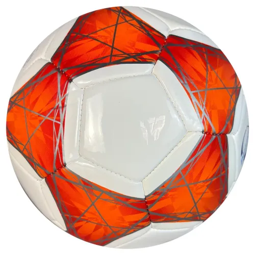 Stylish Custom Orange Soccer Ball, Eye-Catching Pattern & Wear-Resistant PU Cover Stylish Custom Orange Soccer Ball, Eye-Catching Pattern & Wear-Resistant PU Cover