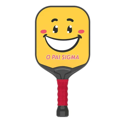 Cute Emoji Pickleball Paddle for Indoor & Outdoor Play Cute Emoji Pickleball Paddle for Indoor & Outdoor Play