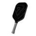 Custom Pickleball Paddle Black Carbon Fiber Minimalist Design Custom Pickleball Paddle Black Carbon Fiber Minimalist Design