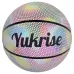 Custom Honeycomb Rainbow Reflective Basketball