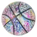 Custom Rainbow Grass Reflective Basketball