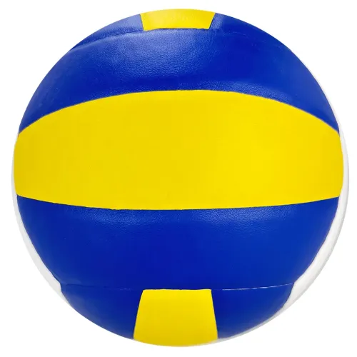 High-Quality Custom Volleyball - Premium PU Leather Soft-Touch Ball with Vibrant Blue-Yellow-White Design High-Quality Custom Volleyball - Premium PU Leather Soft-Touch Ball with Vibrant Blue-Yellow-White Design