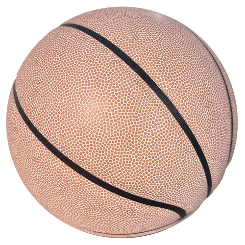 Indoor Moisture-Absorbing Basketball – Premium Leather, Soft Grip, Ideal for Game & Training