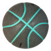 Turquoise mid-tire black custom training basketball